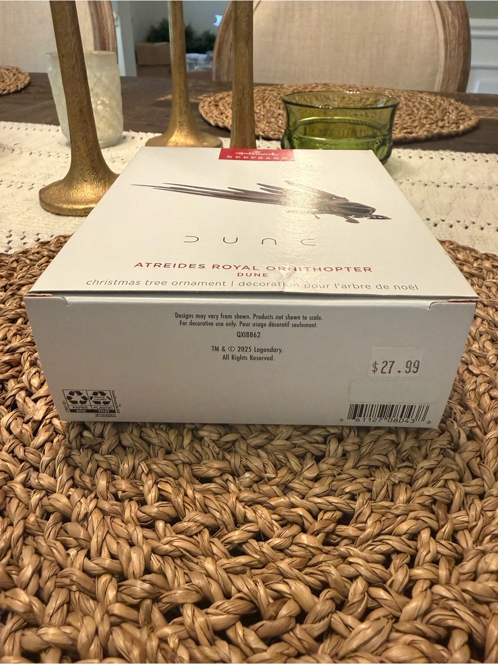 Hallmark Keepsake DUNE Atreides Royal Ornithopter Christmas Ornament - Picture 4 of 6